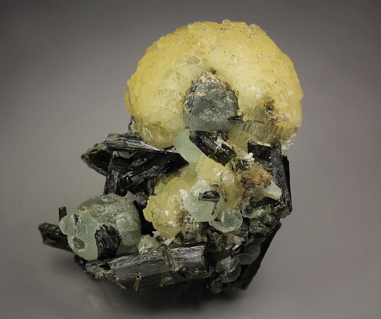 STILBITE-STELLERITE series, PREHNITE, EPIDOTE