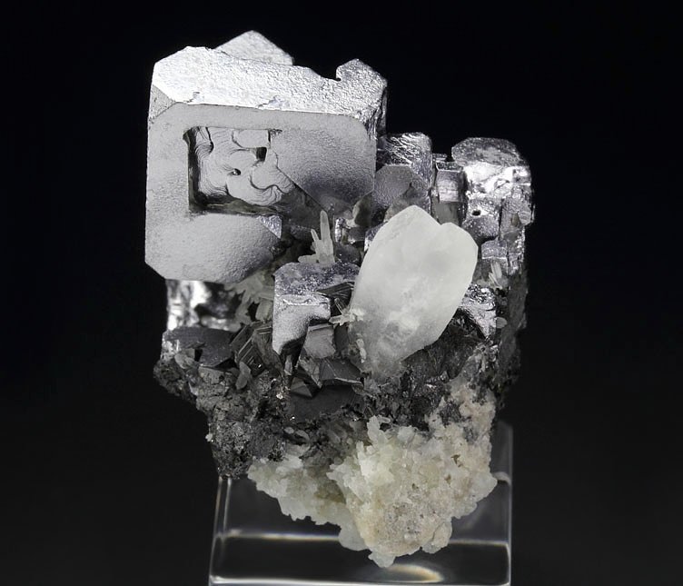 skeletal GALENA, SPHALERITE, QUARTZ