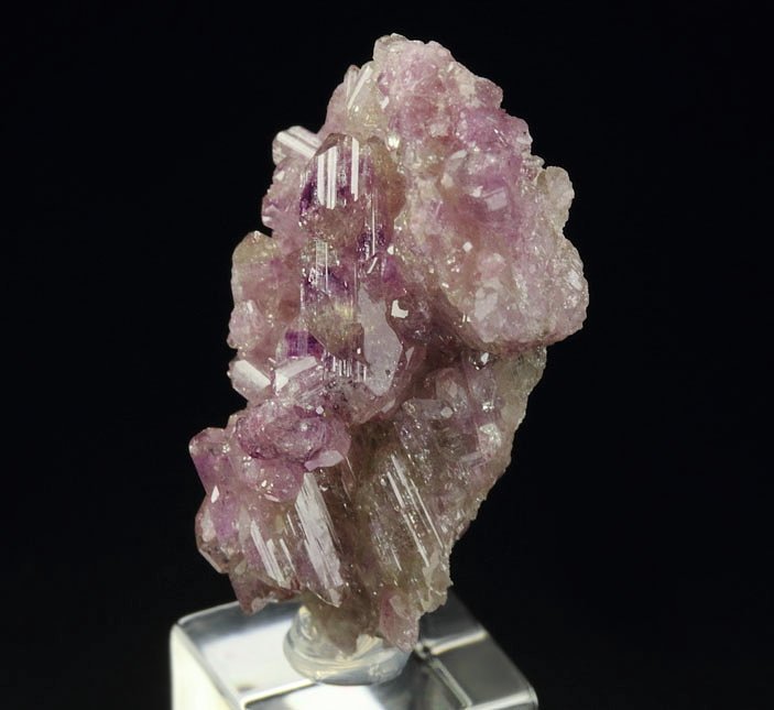 bi-terminated VESUVIANITE bi-color