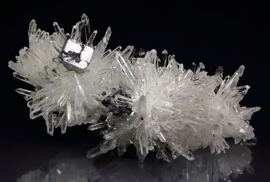 QUARTZ, SPHALERITE, GALENA