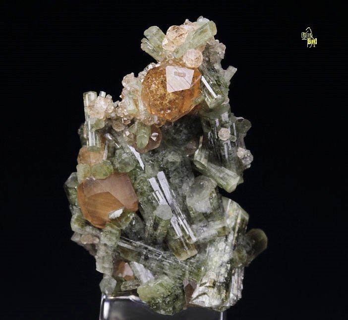 gem GARNET var. GROSSULAR, DIOPSIDE