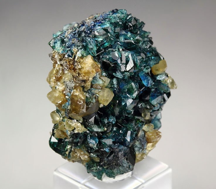  gem LAZULITE, SIDERITE