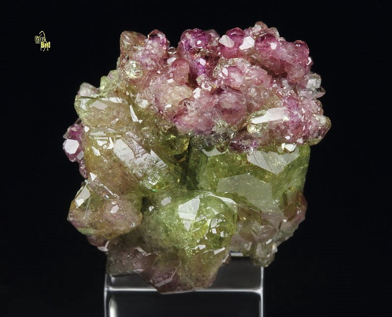 gemmy bi-terminated VESUVIANITE multicolor