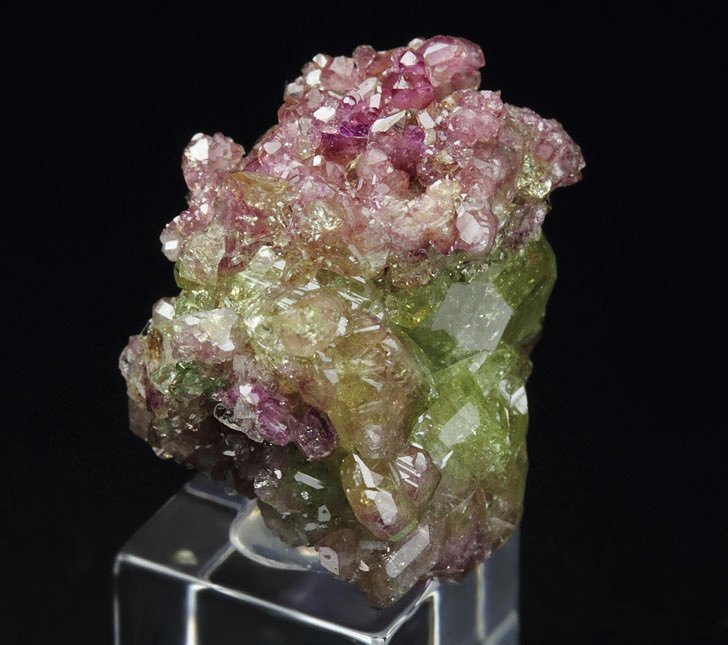 gemmy bi-terminated VESUVIANITE multicolor