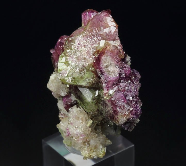 gemmy VESUVIANITE multicolor, DIOPSIDE