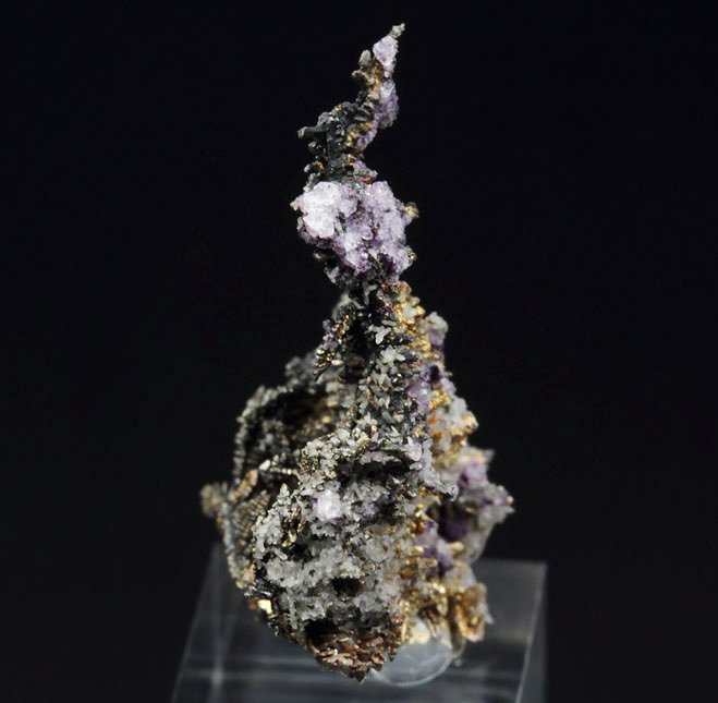 SILVER - SPINEL LAW TWIN, FLUORITE