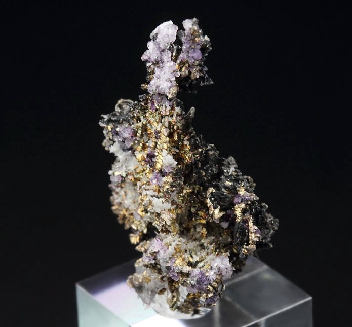 SILVER - SPINEL LAW TWIN, FLUORITE