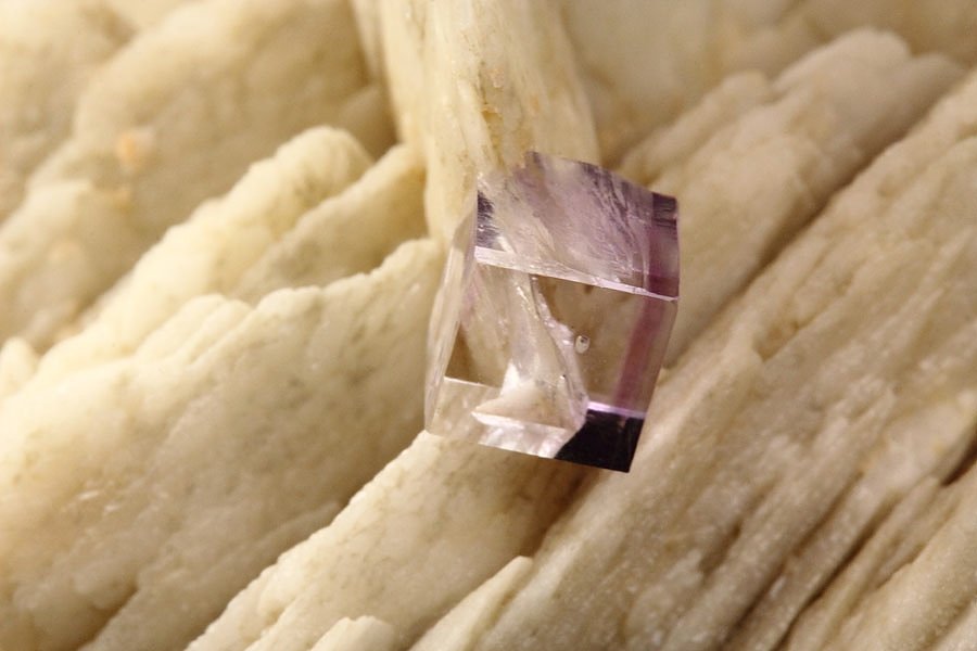 FLUORITE with PHANTOMS, BARYTE