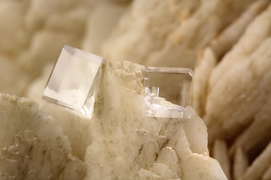 FLUORITE with PHANTOMS, BARYTE