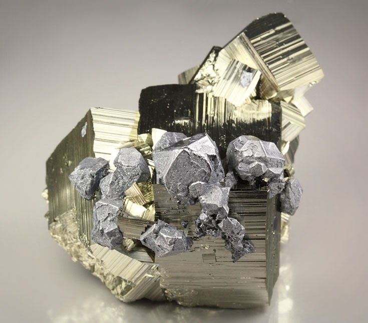 PYRITE, GALENA