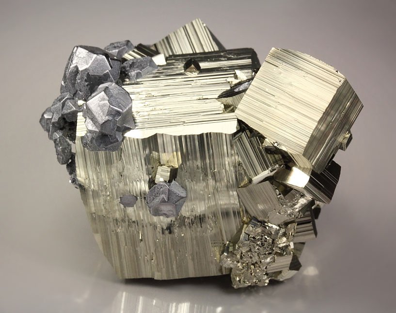 PYRITE, GALENA