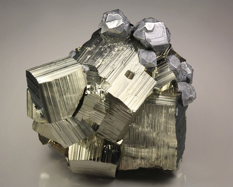 PYRITE, GALENA