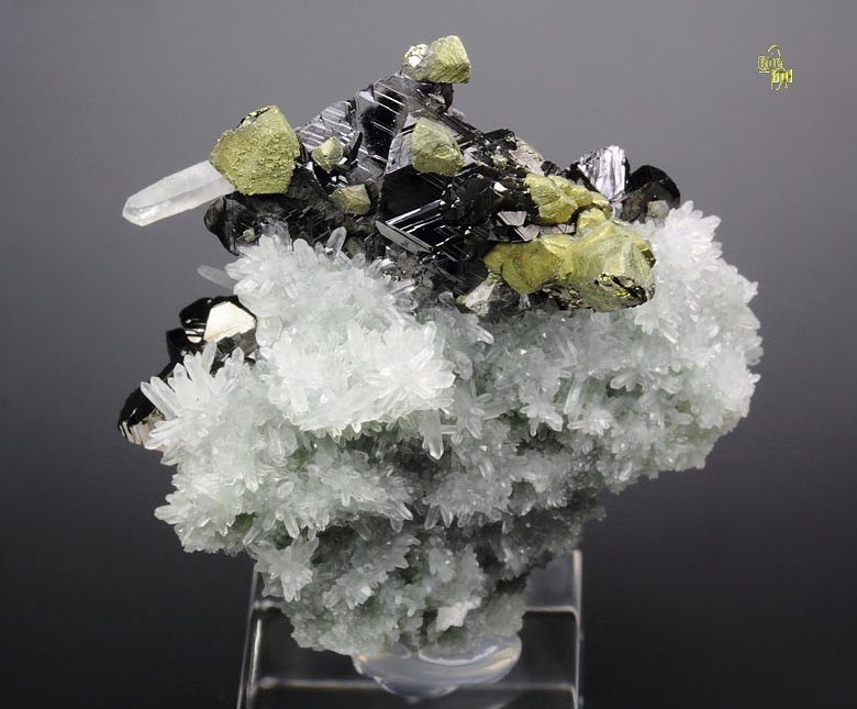 SPHALERITE, CHALCOPYRITE, QUARTZ, PYRITE, GALENA