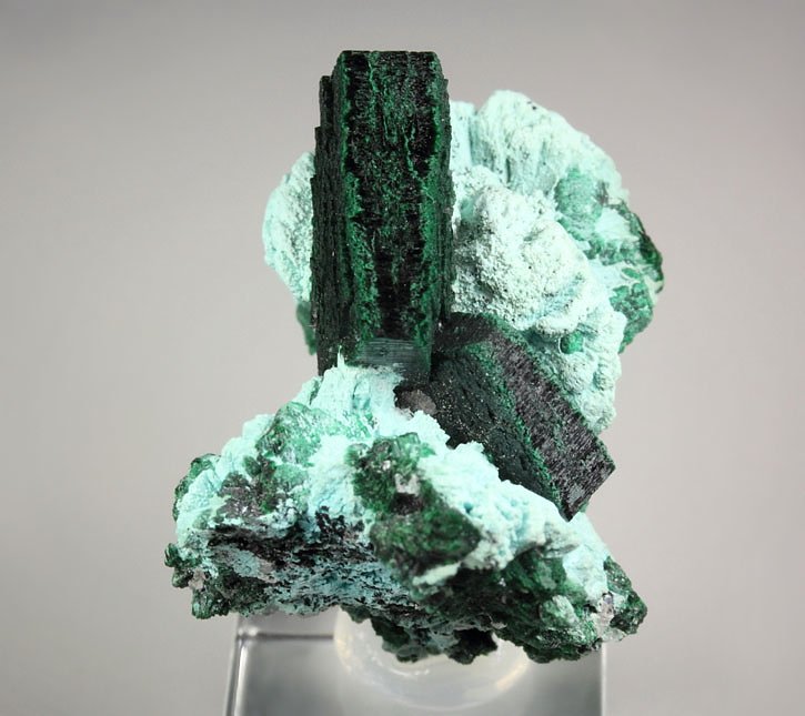 crystallized MALACHITE, CHRYSOCOLLA