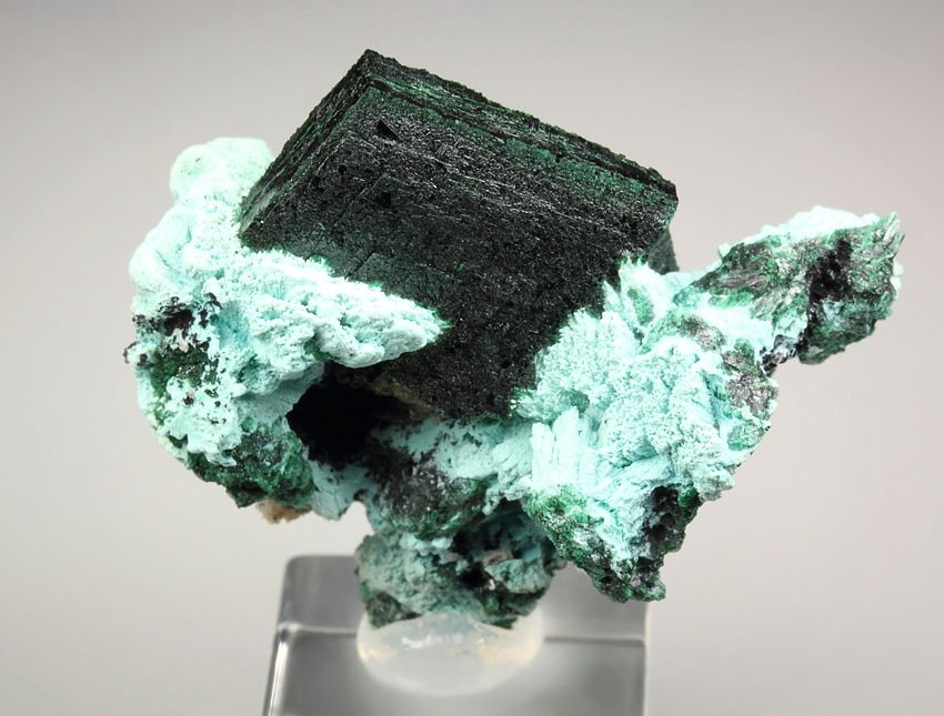 crystallized MALACHITE, CHRYSOCOLLA