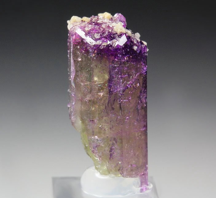 gem VESUVIANITE bi-color, GARNET var. GROSSULAR