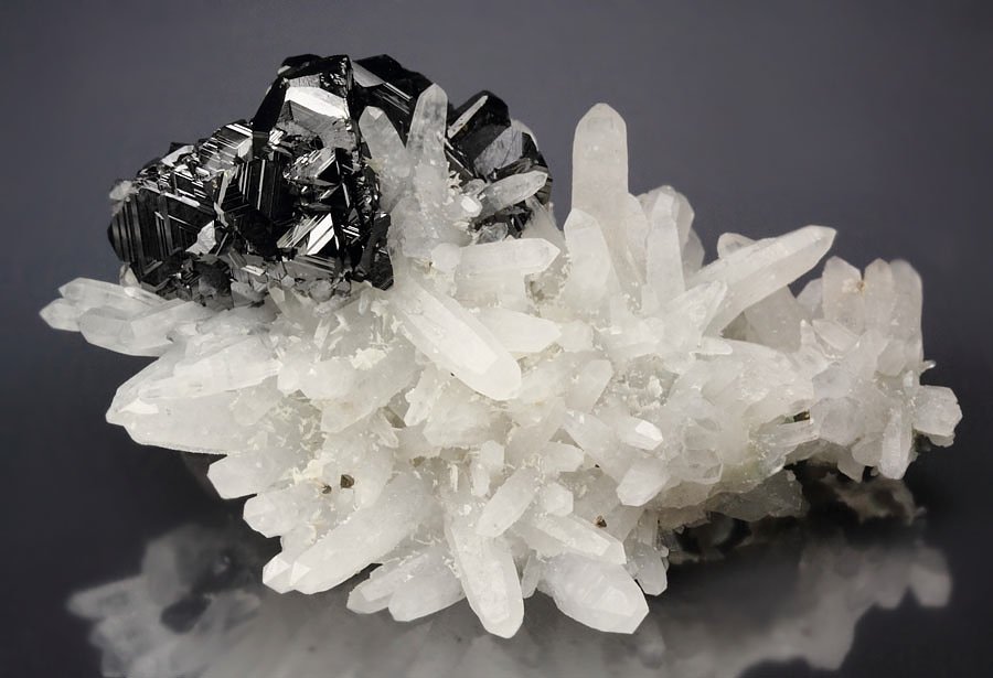 SPHALERITE, QUARTZ