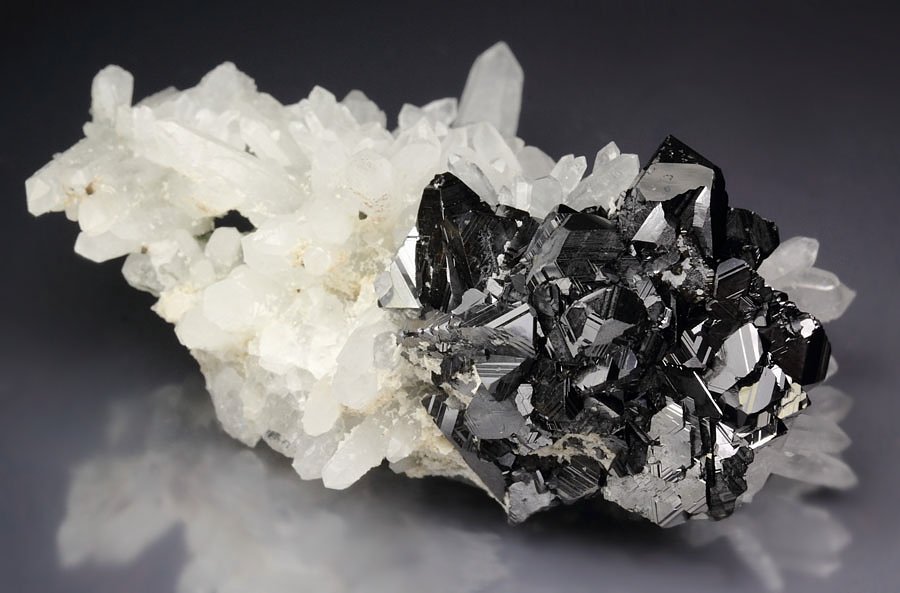 SPHALERITE, QUARTZ