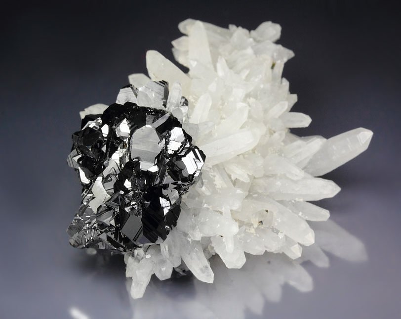 SPHALERITE, QUARTZ