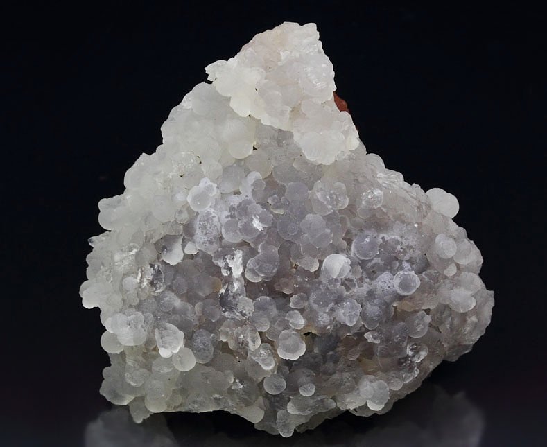 orange SCOLECITE, CHALCEDONY