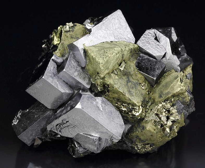 GALENA, CHALCOPYRITE, PYRITE