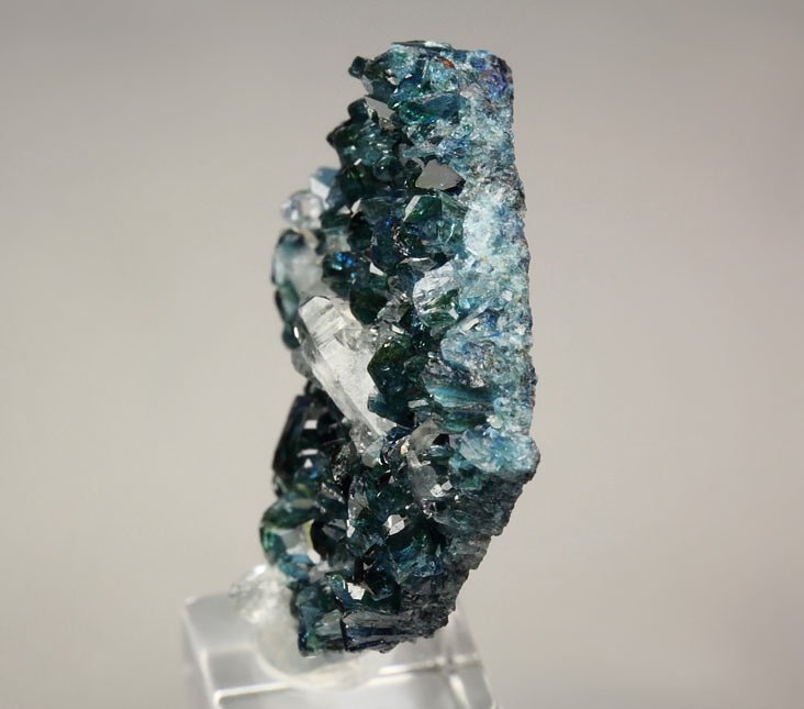 gem LAZULITE, QUARTZ