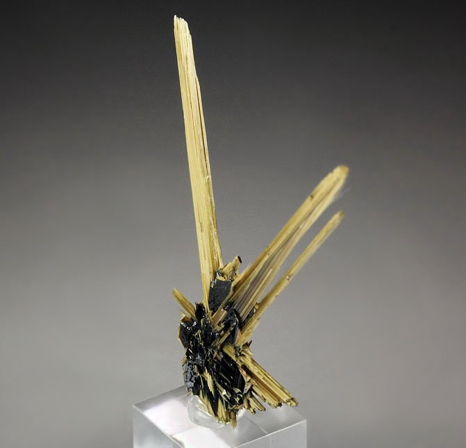 RUTILE, HEMATITE