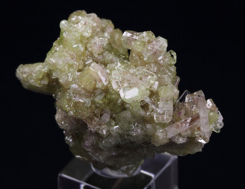 VESUVIANITE, DIOPSIDE