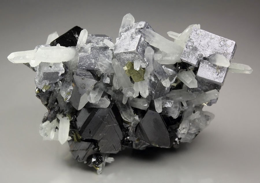 SPHALERITE, GALENA, QUARTZ, CHALCOPYRITE, PYRITE