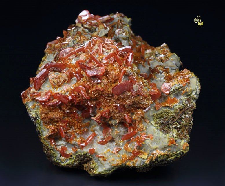 WULFENITE, CERUSSITE