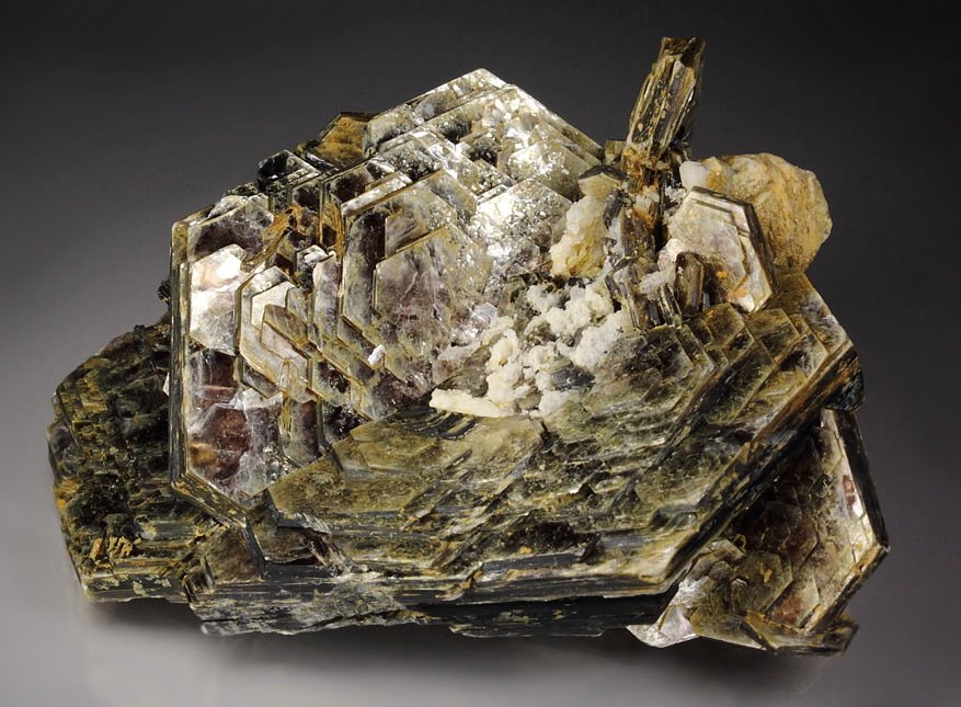 MUSCOVITE, ALBITE