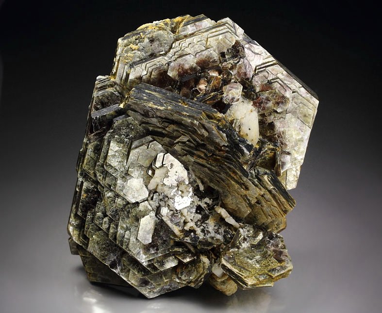 MUSCOVITE, ALBITE