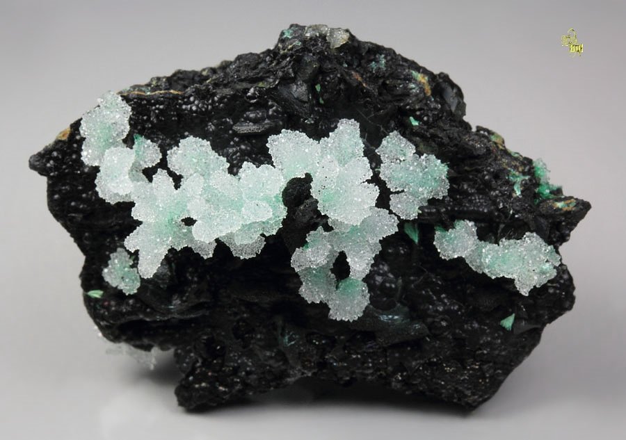 CALCITE, MALACHITE, GOETHITE