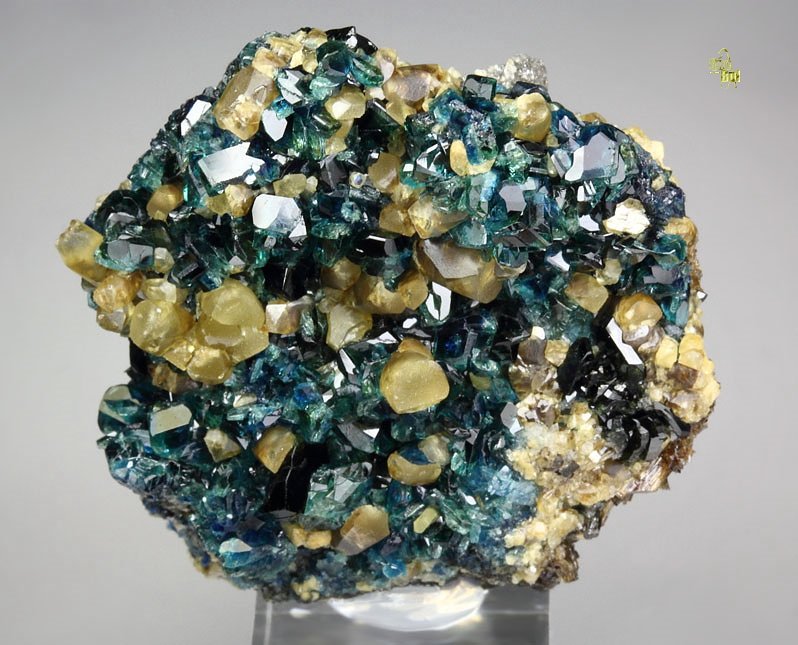 gem LAZULITE, gemmy KULANITE, SIDERITE