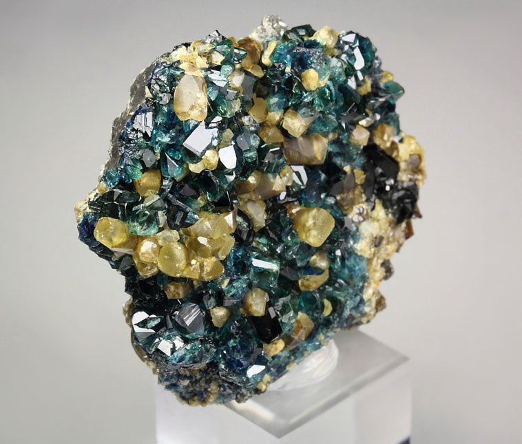 gem LAZULITE, gemmy KULANITE, SIDERITE