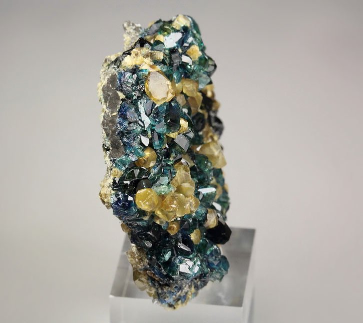 gem LAZULITE, gemmy KULANITE, SIDERITE