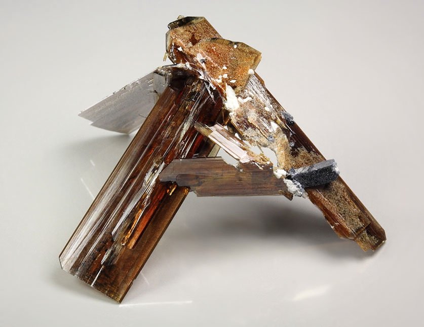 bi-terminated BROOKITE, ANATASE 