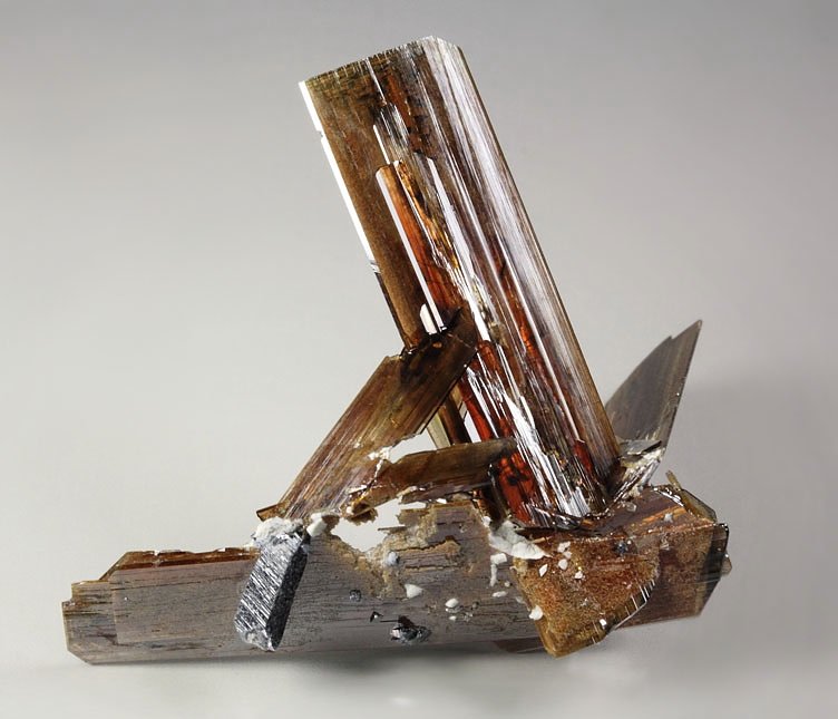 bi-terminated BROOKITE, ANATASE 