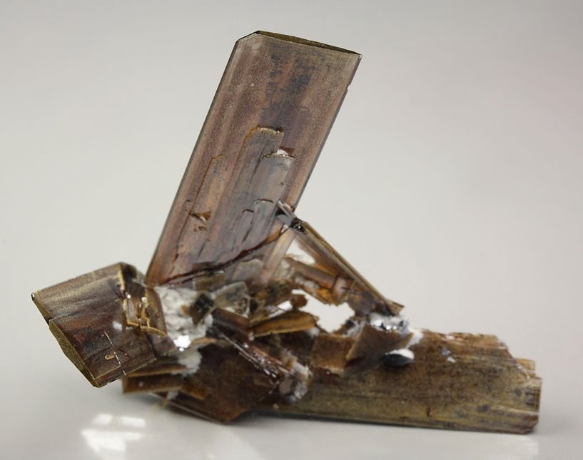 bi-terminated BROOKITE, ANATASE 