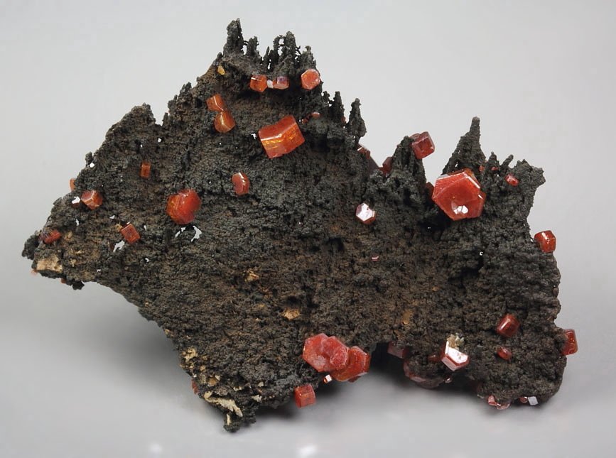 VANADINITE, GOETHITE