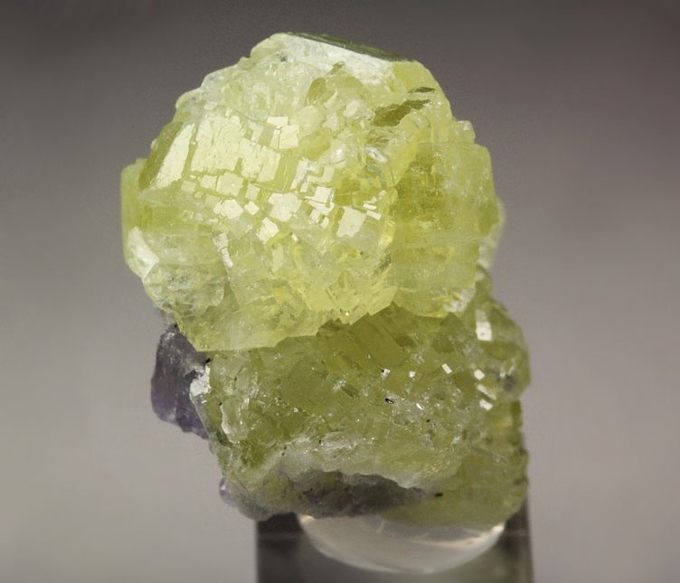 PREHNITE, ZOISITE var. TANZANITE