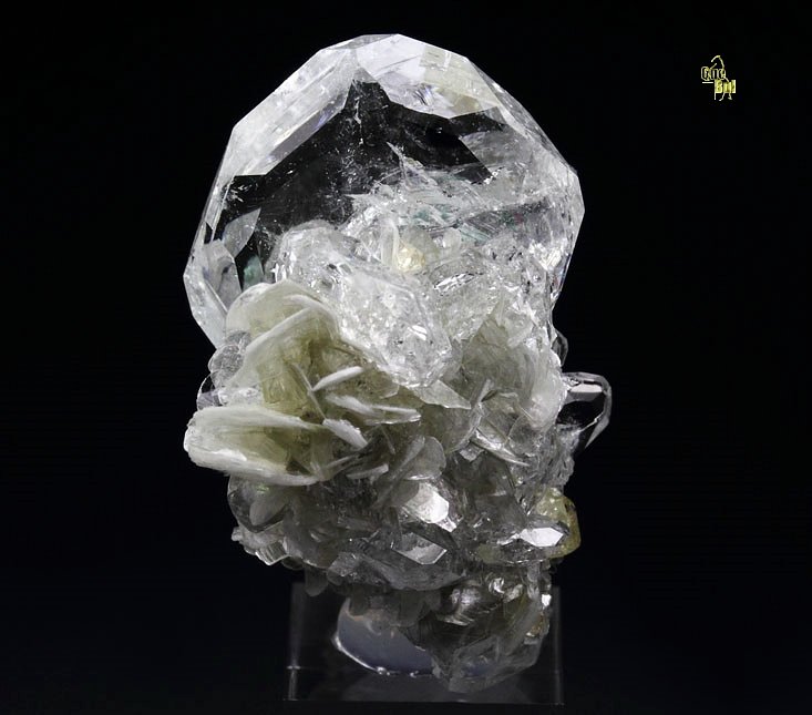 gem BERYL var. GOSHENITE, MUSCOVITE, SCHEELITE