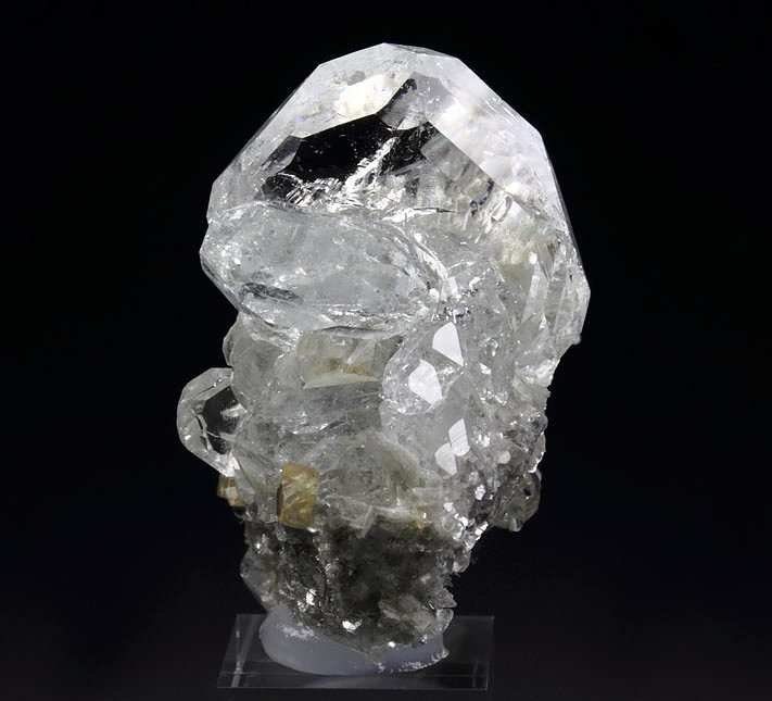 gem BERYL var. GOSHENITE, MUSCOVITE, SCHEELITE