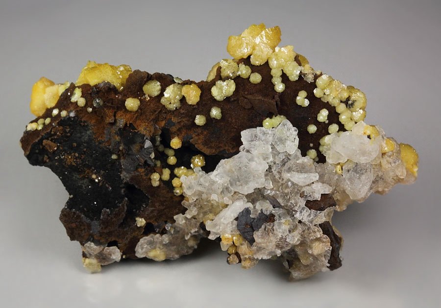 VANADINITE, GOETHITE