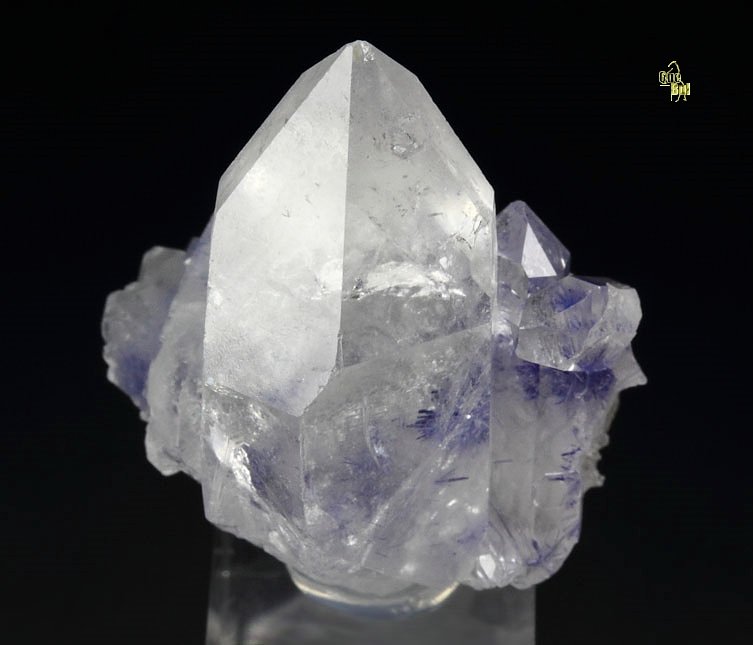 QUARTZ with DUMORTIERITE inclusions