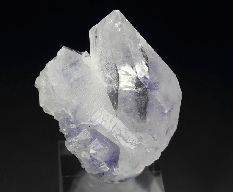 QUARTZ with DUMORTIERITE inclusions