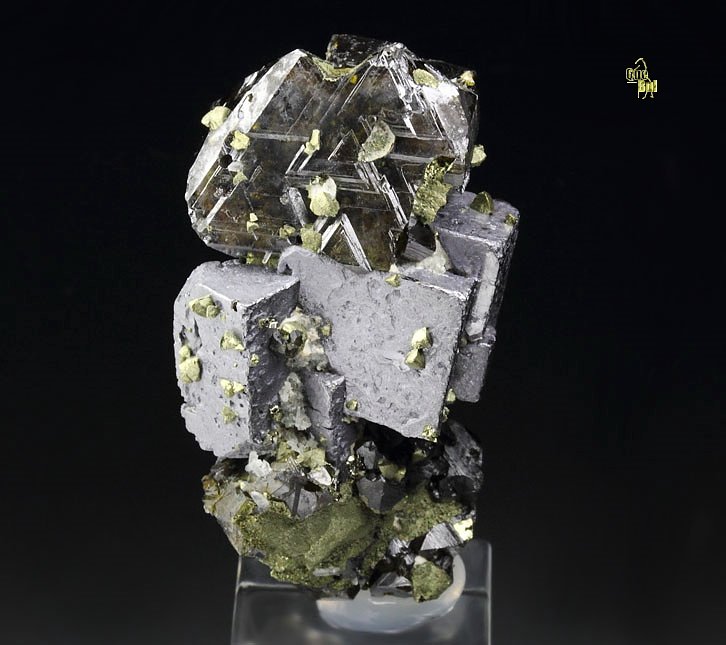 twinned SPHALERITE, GALENA, CHALCOPYRITE