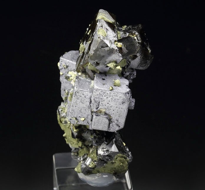 twinned SPHALERITE, GALENA, CHALCOPYRITE