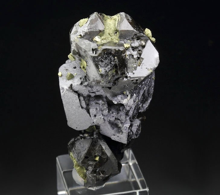 twinned SPHALERITE, GALENA, CHALCOPYRITE