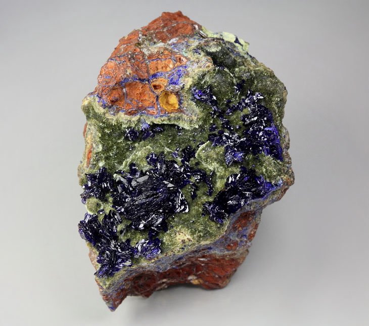 new find - AZURITE, OLIVENITE